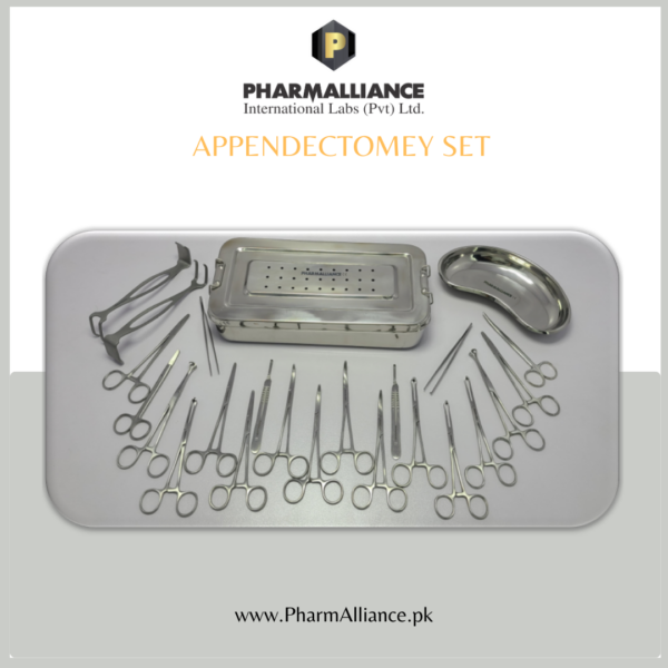 appendectomy surgery set