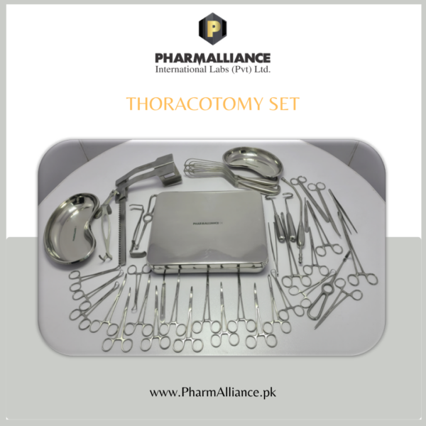 Thoracotomy set